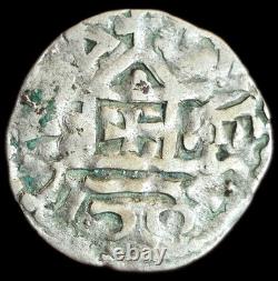 Denier Au Temple Soissons Sous Guillaume Busac Ou Eudes II Très Rare