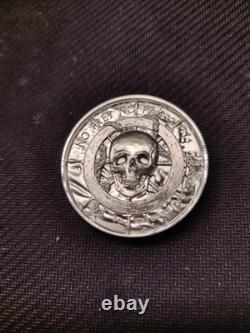 Deux pièces 2 oz argent. 999, Capitaine Pirate , très rare, USA