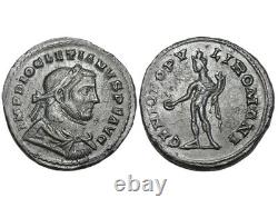 Dioclétien, très rare Follis, Londres, 303-305 après JC. ROM 4030