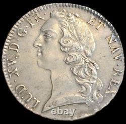 Écu Au Bandeau 1741 X Amiens Superbe Et Très Rare R4