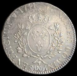 Écu Au Bandeau 1741 X Amiens Superbe Et Très Rare R4