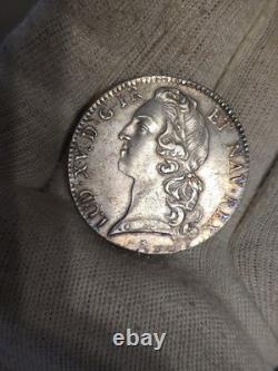 Écu Au Bandeau 1741 X Amiens Superbe Et Très Rare R4