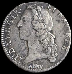 Écu Au Bandeau 1756 X Amiens Louis XV Très Rare R4 16616 Ex