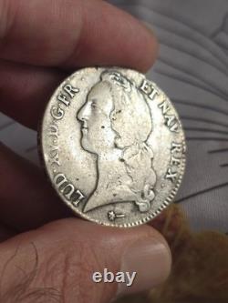 Écu Au Bandeau 1757 X Amiens Louis XV Très Rare 12450 Ex