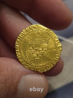 Écu D'or Au Soleil Amiens Louis XII très Rare