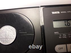 Etat Français 1 Franc Bazor 1943 Lourde 1,6 g TRES RARE. TRES BON ETAT