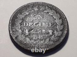 FAUTEE Un Décime Dupré An 8 BB Barbiche TRES TRES RARE