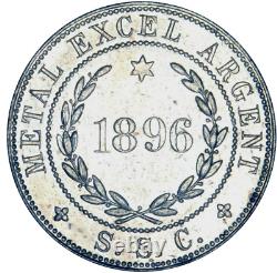 FRANCE 20 FRANCS (module de) ESSAI de monnaie inaltérable 1896 tres rare