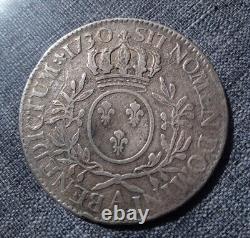 FRANCE. Collection. Monnaie royale, Louis XV. Très Rare Écu 1730 A Argent