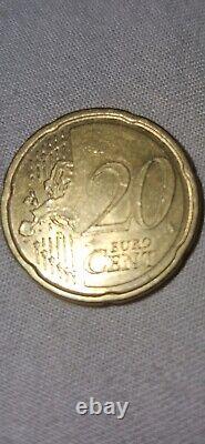 FRANCE pièce 20 cts d' euro 2009 TRÈS BELLE PIÈCE RARE Italie