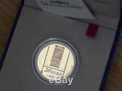 France 20 euro OR 2007 BE 17g Coupe du Monde RUGBY (498ex.) TRèS RARE 12oZ GOLD
