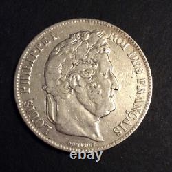 France Louis Philippe Très Jolie 5 Francs 1839 D millésime plus rare