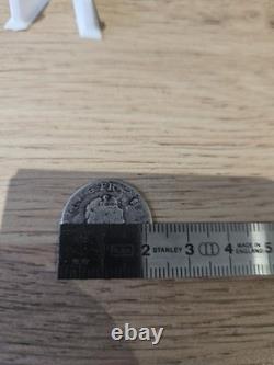 France Louis XV 1/10 d'écu 1716 Très Rare Avec Variété Trois Couronnes, argent