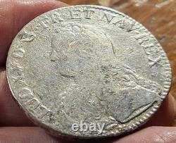 France Louis XV Ecu aux rameaux d'Olivier 1739 Grenoble TRES RARE