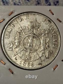 France Rare 2 Francs 1866 K Tres Bel Etat