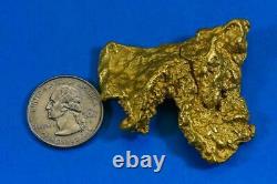 Grand Naturel Or Pépite Australien 131.32 Grammes 4.22 Troy Onces Très Rare