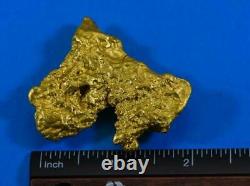 Grand Naturel Or Pépite Australien 131.32 Grammes 4.22 Troy Onces Très Rare