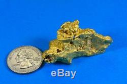 Grand Naturel Or Pépite Australien 52.36 Grammes 1.68 Troy Onces Très Rare