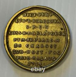 Grandes Nuits De Sceaux 1714 / Louise Bénédicte De Bourbon / Très Rare Médaille