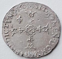 Henri IV (1589-1610) Quart d'écu 1603 R de Villeneuve Sb 4698 Très Rare