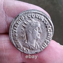 Hostilien Hostilianus Hostilian antoninien ROMAE AETERNAE, Antioche! TRES RARE