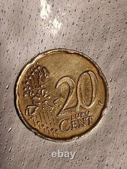 ITALIE TRES RARE +++ 20 CENTIMES D' EURO 2002 monnaie