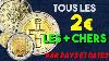 Les 2 Euro Les Chers Par Pays U0026 Dates