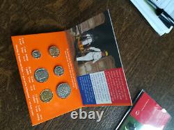 Lot 5 Coffrets PAYS-BAS dont euro Mini BU Très rare 8 pièces 1998 à 2002