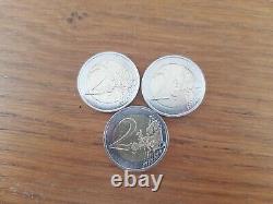 Lot pièce 2 euros TRES RARE