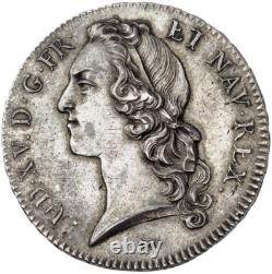 Louis XV Preserie Ecu au bandeau 1740 Paris PROOF NGC PF55 très rare Superbe