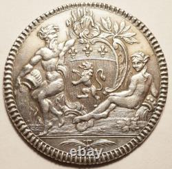 Lyon Joli Et Tres Rare Jeton De Jean-mathieu Chancey, Echevin De Lyon, 1774
