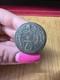 Monnaie &Eacute;tat Pontifical Clement Xi 1/2 Baiocco Ferrare An Xix Tr&Egrave;s Rare Ad