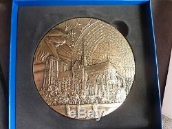 Médaille Notre-Dame de Paris bronze Florentin TRÈS RARE épuisé a la MDP
