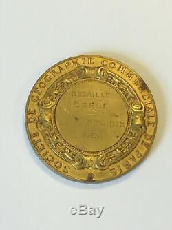 Médaille Société de Géographie Commerciale de Paris 1932 TRES RARE