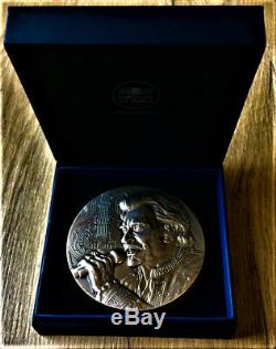 Médaille en Bronze Johnny Hallyday très rare (petit tirage)