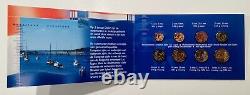Miniset Officiel Coffret 8 Pièces BU Euro 2002 Pays-Bas Format 1/2 Très Rare