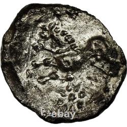 Monnaie, Éduens, Denier, Très rare, TTB+, Argent, Delestrée3228