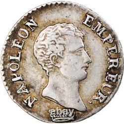 Monnaie, France, Napoléon I, 1/4 Franc, 1806, Limoges, Très rare, TTB, Argent