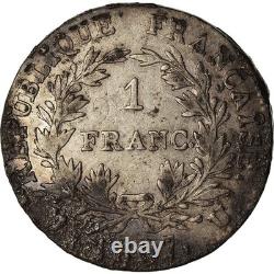 Monnaie, France, Napoléon I, Franc, 1807, Torino, Très rare, TB, Argent