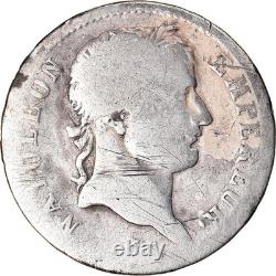 Monnaie, France, Napoléon I, Franc, 1808, Bayonne, Très rare, B+, Argent