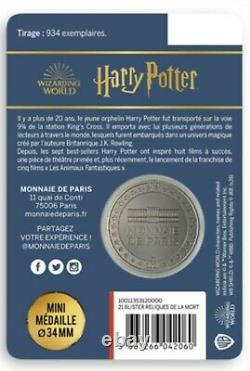 Monnaie de Paris Harry Potter 934 exemplaire rare, médailles très collectors