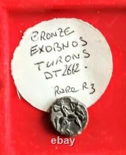 Monnaie gauloise #TRES RARE #bronze exobnos turons