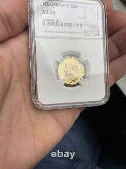 Napoléon 1er 20 francs or 1806 I Gold NGC AU53 Très rare