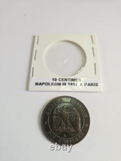 Napoleon 3 10cts 1857 A paris qualité très rare