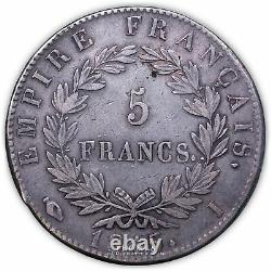 Napoléon Ier 5 francs 1815 I Limoges les cent-jours Très rare