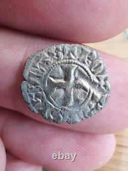 Obole Comté De Blois Gui De Chatillon Tres Rare