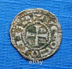 Obole Hugues II & III, Comté de Rodez (Languedoc) Très rare (R3)