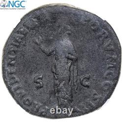 Pertinax, Sesterce, 193, Rome, Très rare, Bronze, NGC, VF 4/5-3/5, RIC22