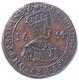 Philippe Iv États De Lille 1634 Très Rare Superbe Jeton En Cuivre Van Hende 432
