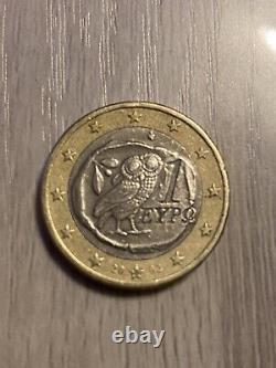 Pièce 1 euro eypo très rare 2002